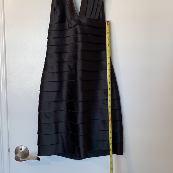 BCBG MaxAzria Black Cocktail Mini Dress - Picture 7 of 7